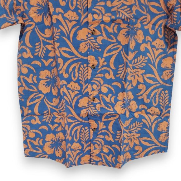 Oliver And Burke Men's Button-up Short Sleeve Shirt In Tropical Printed Size 2XL - Picture 4 of 7